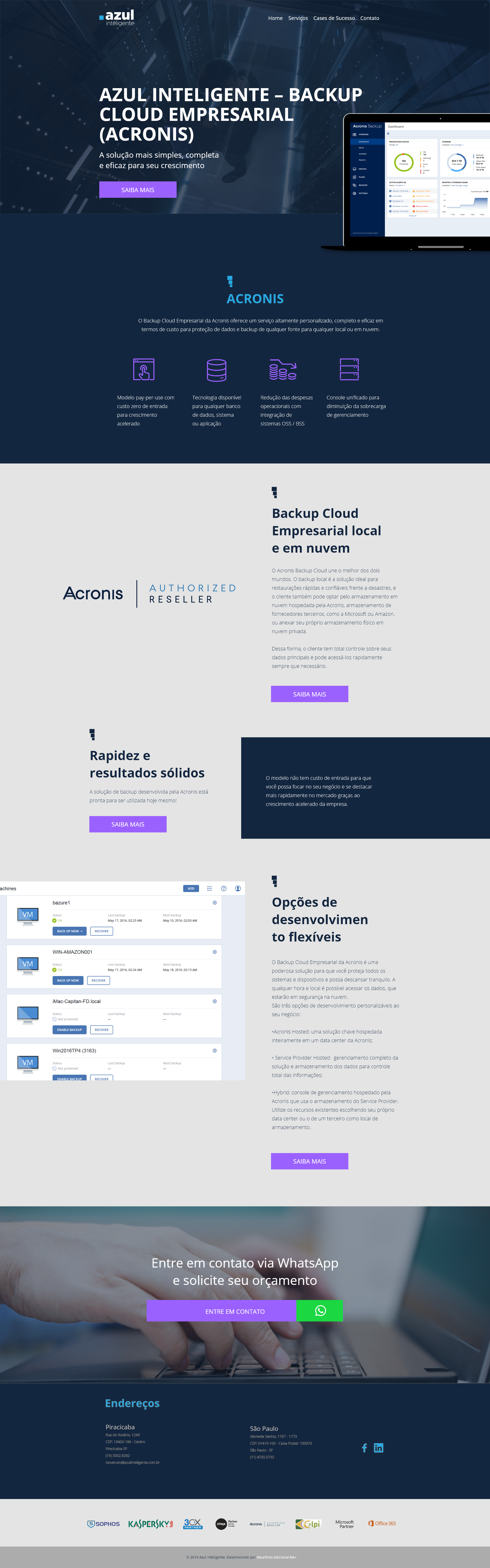 Backup Cloud · Acronis