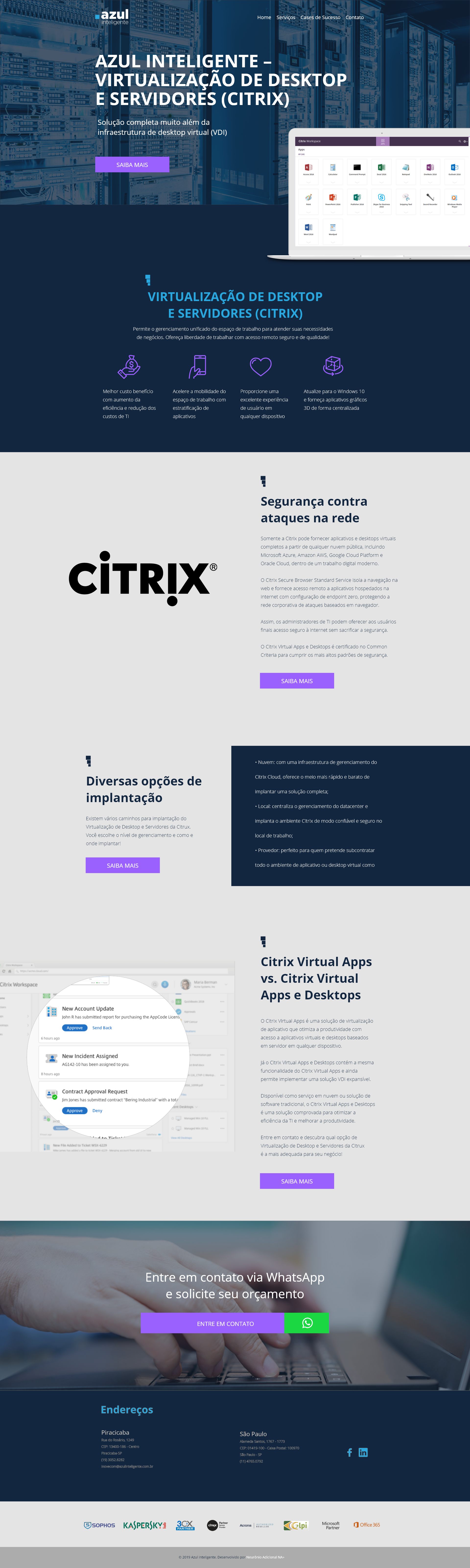 Virtualização · Citrix